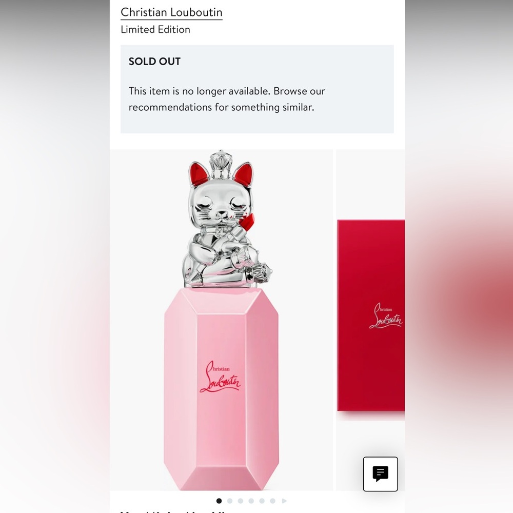 LIMITED EDITION Christian Louboutin Loubidoo Rose